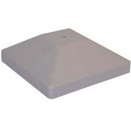 MITEK Post Cap 4X4In Gray Plastic PCP44